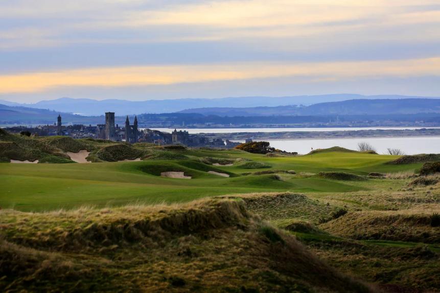 36. St. Andrews Links: The Castle Course