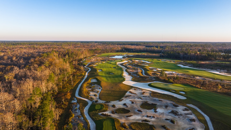 Pete Dye's last design, White Oak, is one of the most exclusive and