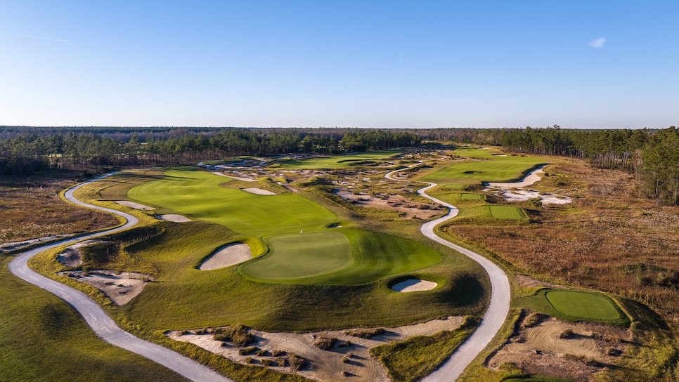 Pete Dye's last design, White Oak, is one of the most exclusive and