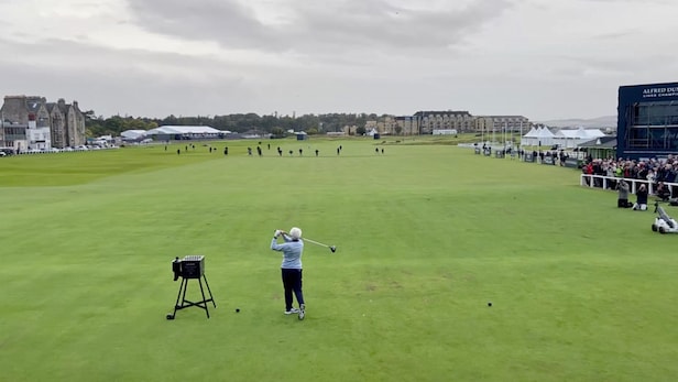 History in St Andrews as the R&A’s first female captain officially “drives in”