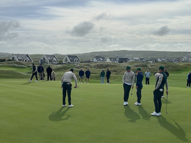 2026 Walker Cup: Two teams, two different approaches to the final day of practice at Lahinch