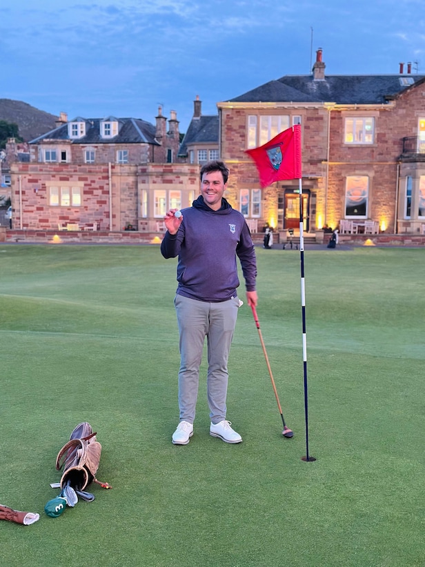 The day I completed golf