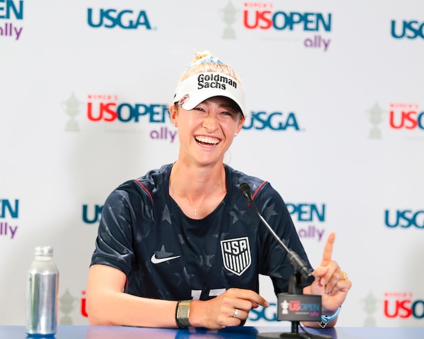 Nelly Korda wore a soccer jersey at her U.S. Women's Open press conference for this surprising reaso