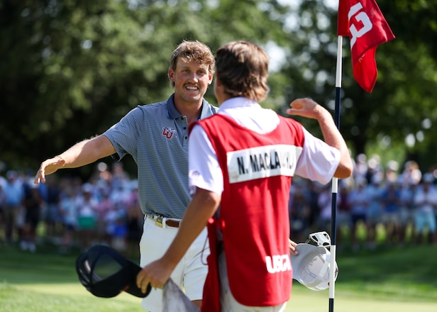 Lucky to be in the U.S. Junior, Noah Maclauchlan pulls off huge upset over Miles Russell to win titl