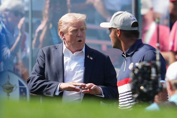 Presidents Cup 2026: President Trump asked to speak for 15 minutes on Sunday at Medinah, per report