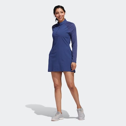 golf dress long sleeve adidas Ultimate365 Long Sleeve Dress L / Black