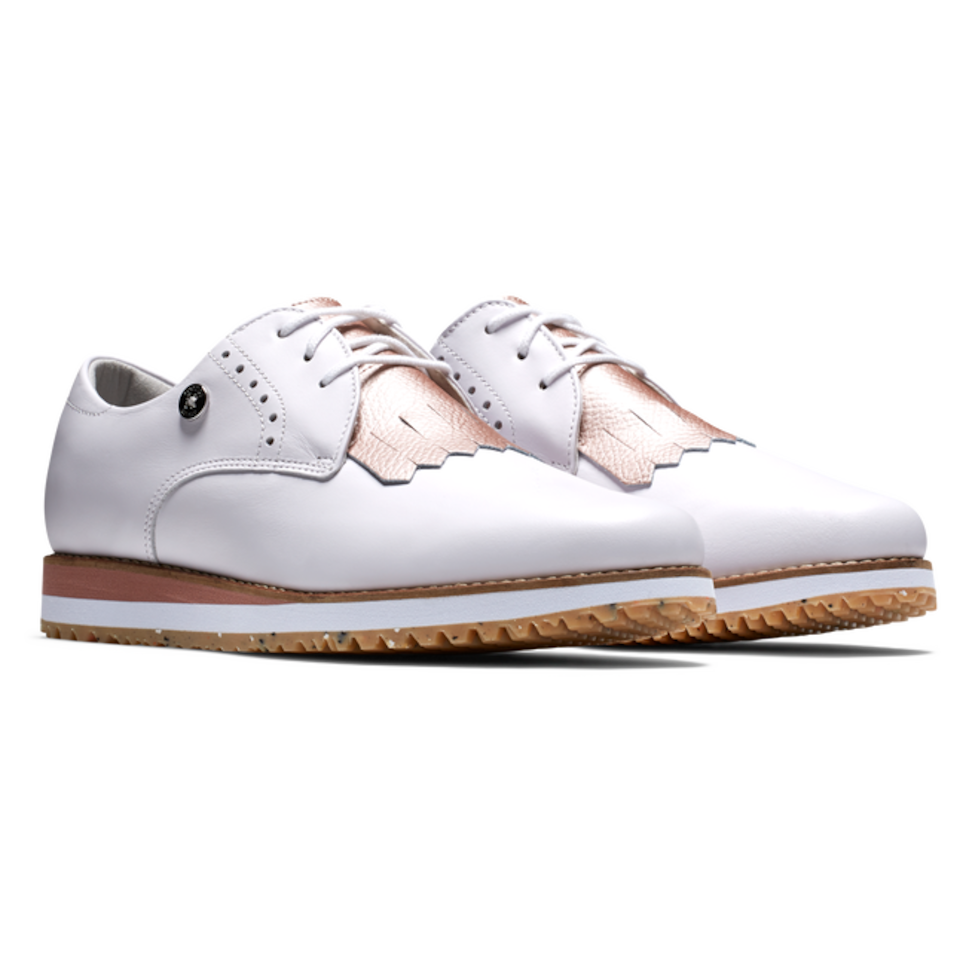 FootJoy Women's Kiltie Sport Retro Golf Shoe