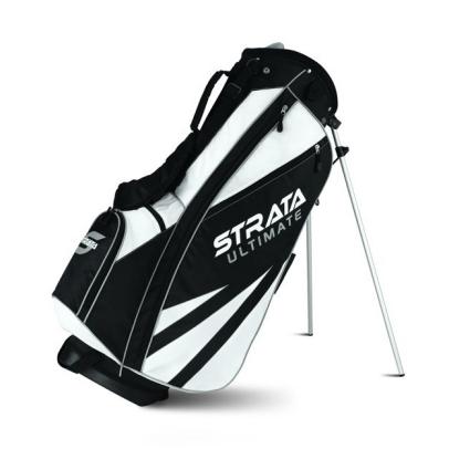 Callaway Strata Ultimate Stand Bag (Black / White)