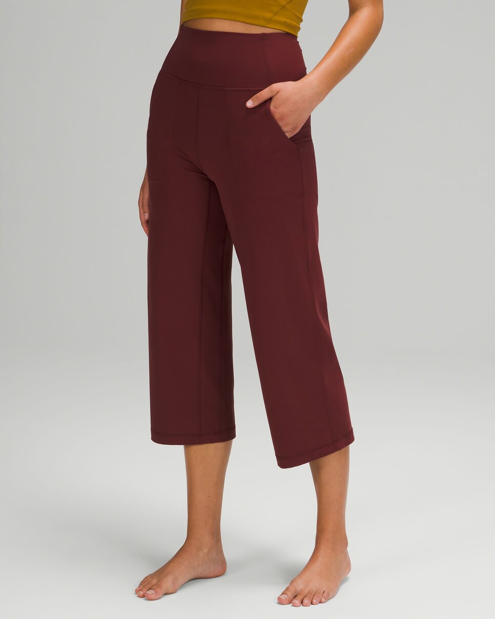 Lululemon Align™ High-Rise Wide-Leg Cropped Pant 23, Women's Capris