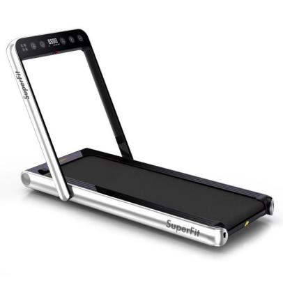 Costway Super Fit 4.75HP 2 In 1 Folding Treadmill with Remote App Control
