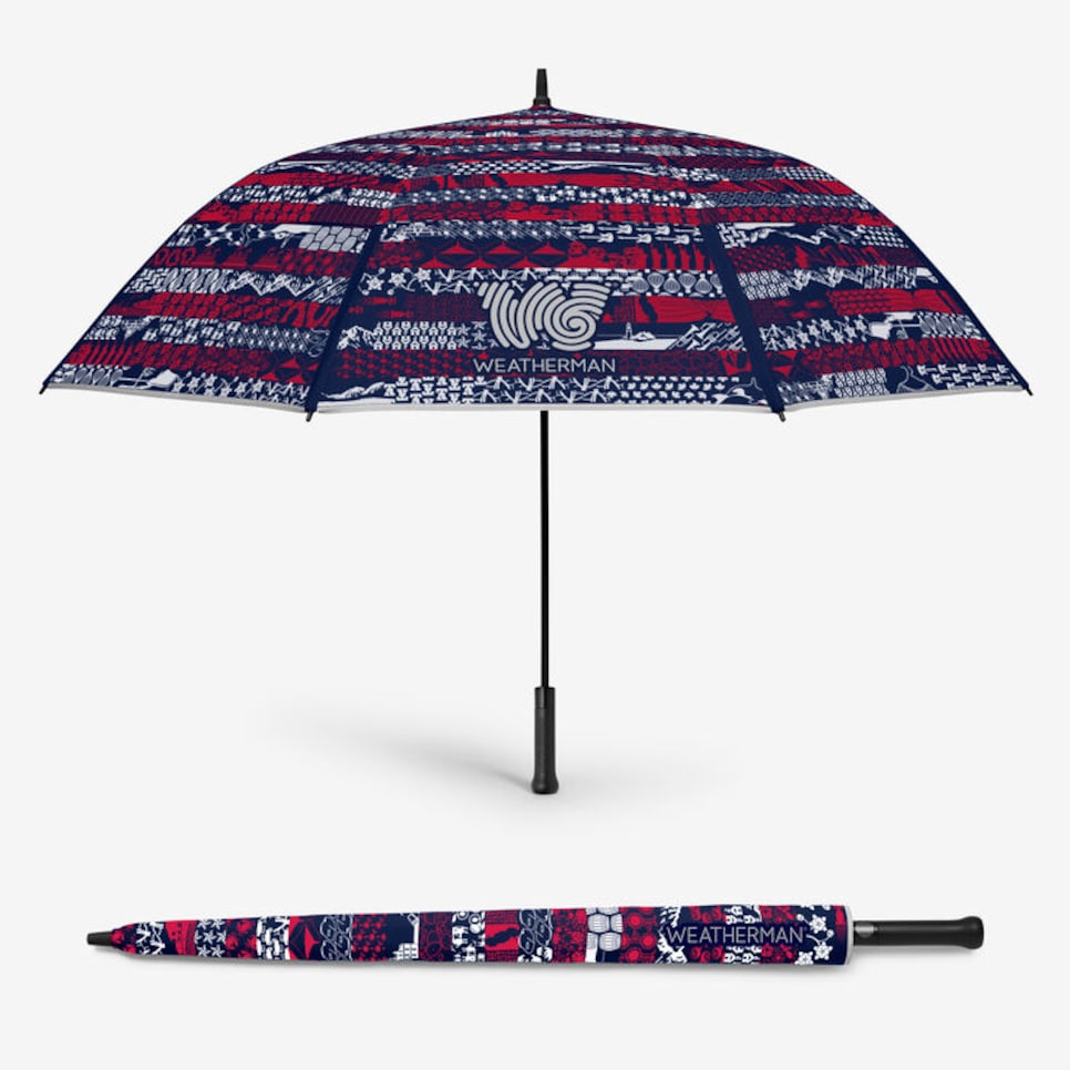 Weatherman The United Folds of Honor Golf Umbrella Golf Equipment