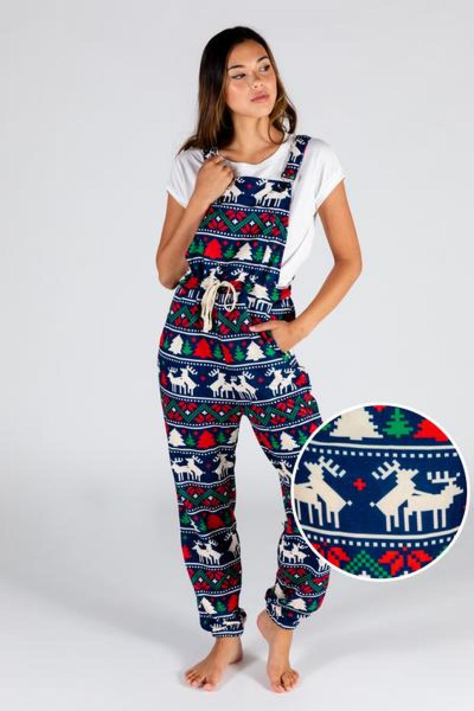 Shinesty The Caribou Lous Womens Christmas Pajamaralls