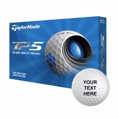 TaylorMade 2021 TP5 Personalized Golf Balls