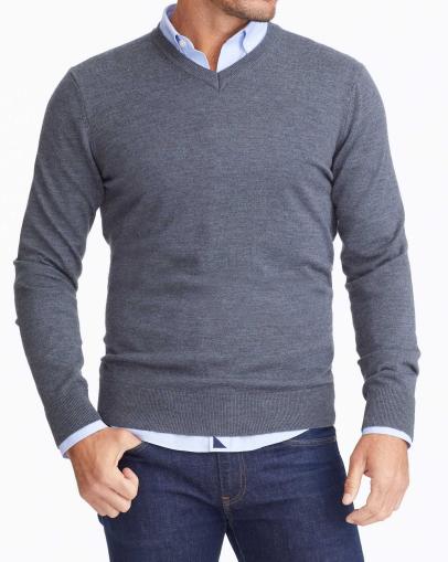 Untuckit Merino Wool V-Neck Sweater