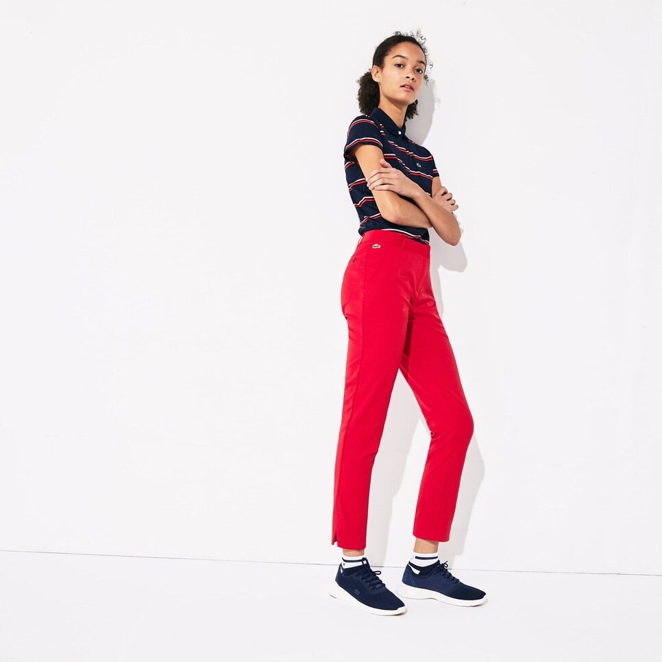 Women's SPORT Golf Pleated Tech Gabardine Pants