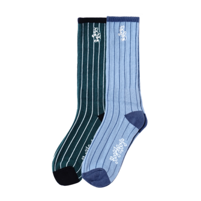 BB Pinstripe Socks - 2 Pack