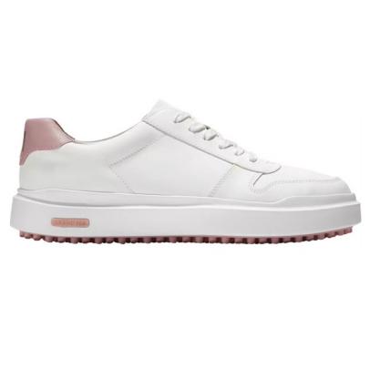 Women's GrandPrø AM Golf Sneaker (White/Pink)