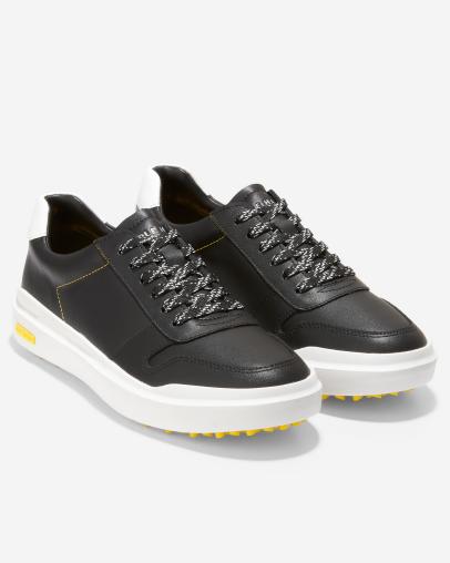 Women's GrandPrø AM Golf Sneaker (Black)