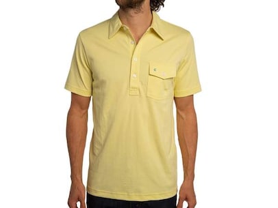 Performance Pique Players Shirt (Yellow)