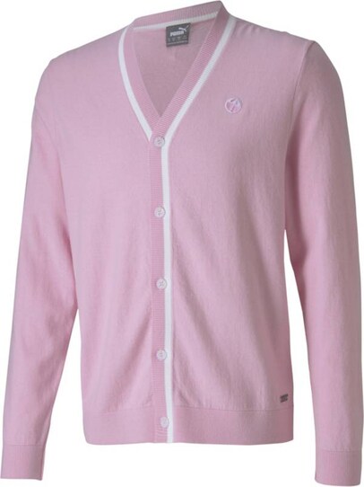 PUMA x Arnold Palmer Men's King's Cardigan (Pink)