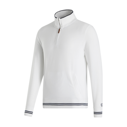 Quarter-Zip Pullover (white)