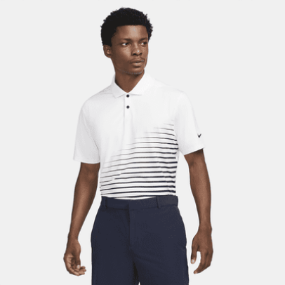 Nike Dri-FIT Vapor Men's Graphic Golf Polo (white)