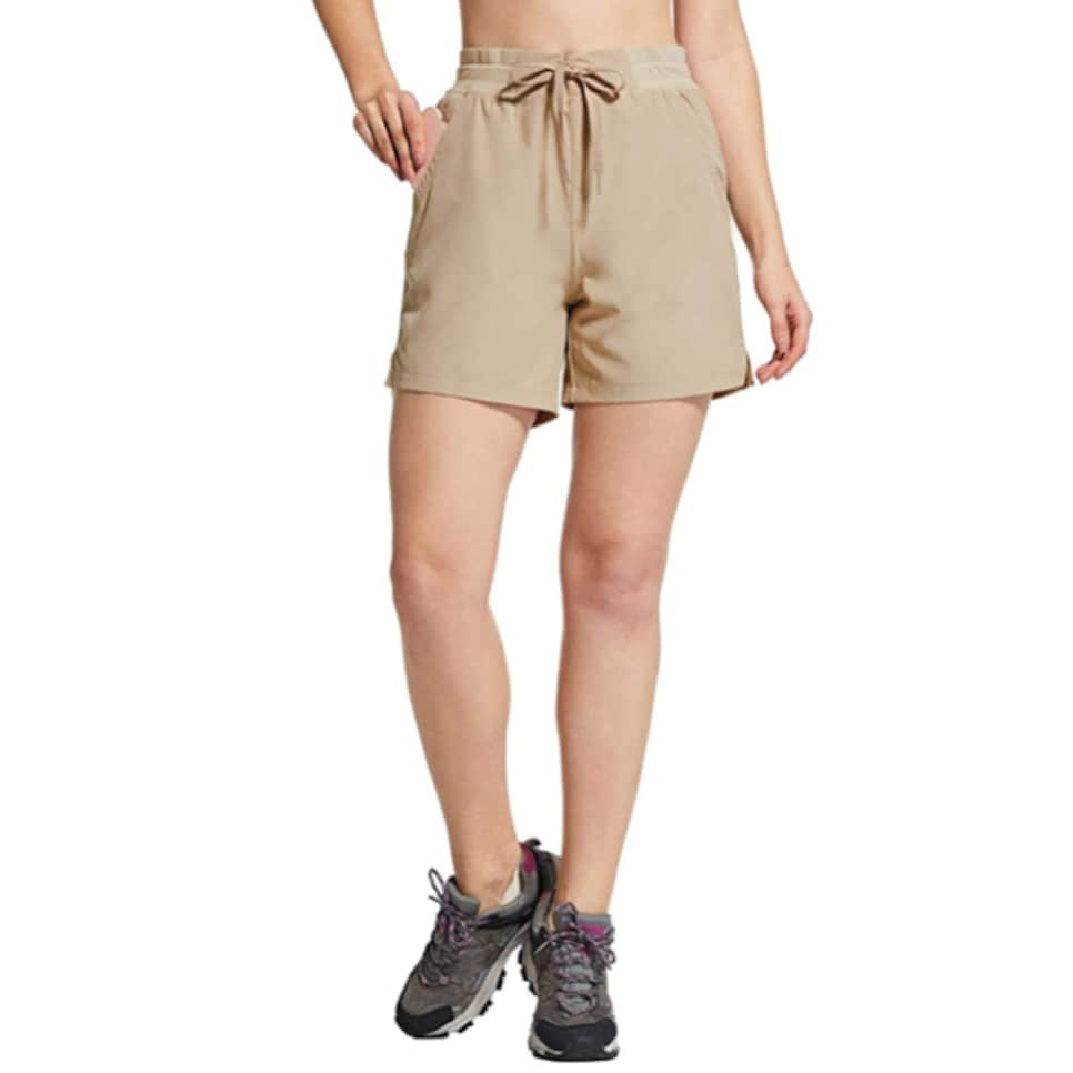 Baleaf BALEAF Womens Bermuda Khaki Shorts Bermuda Hiking Long