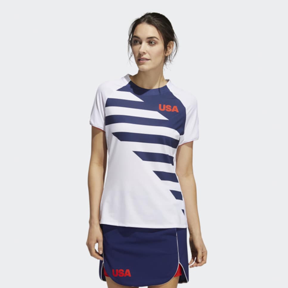 Adidas usa olympic golf shirts new arrivals