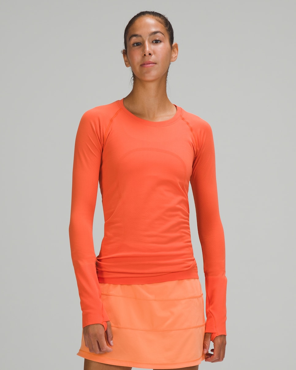 Swiftly Tech Long Sleeve Shirt 2.0 (Coral)