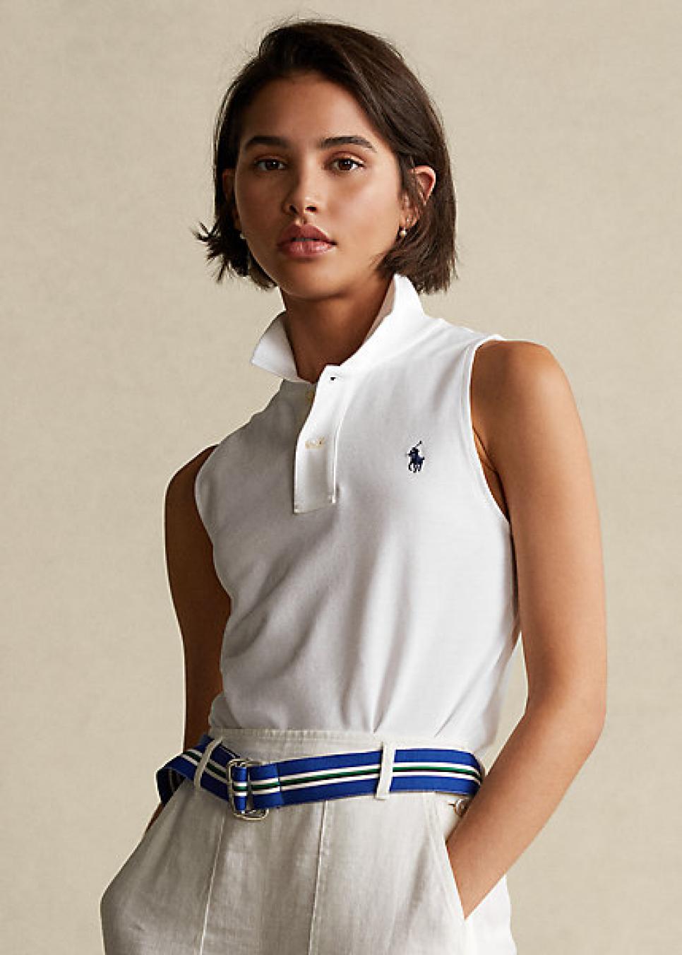 Polo Ralph Lauren Cotton Sleeveless Polo Shirt