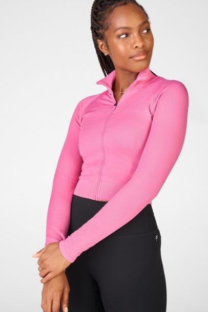Fabletics Tory Cropped Seamless Jacket