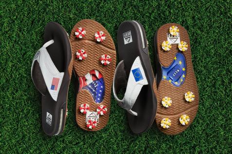 The sandal golf shoe that keeps selling out is back in stock with two new Ryder Cup-inspired versions