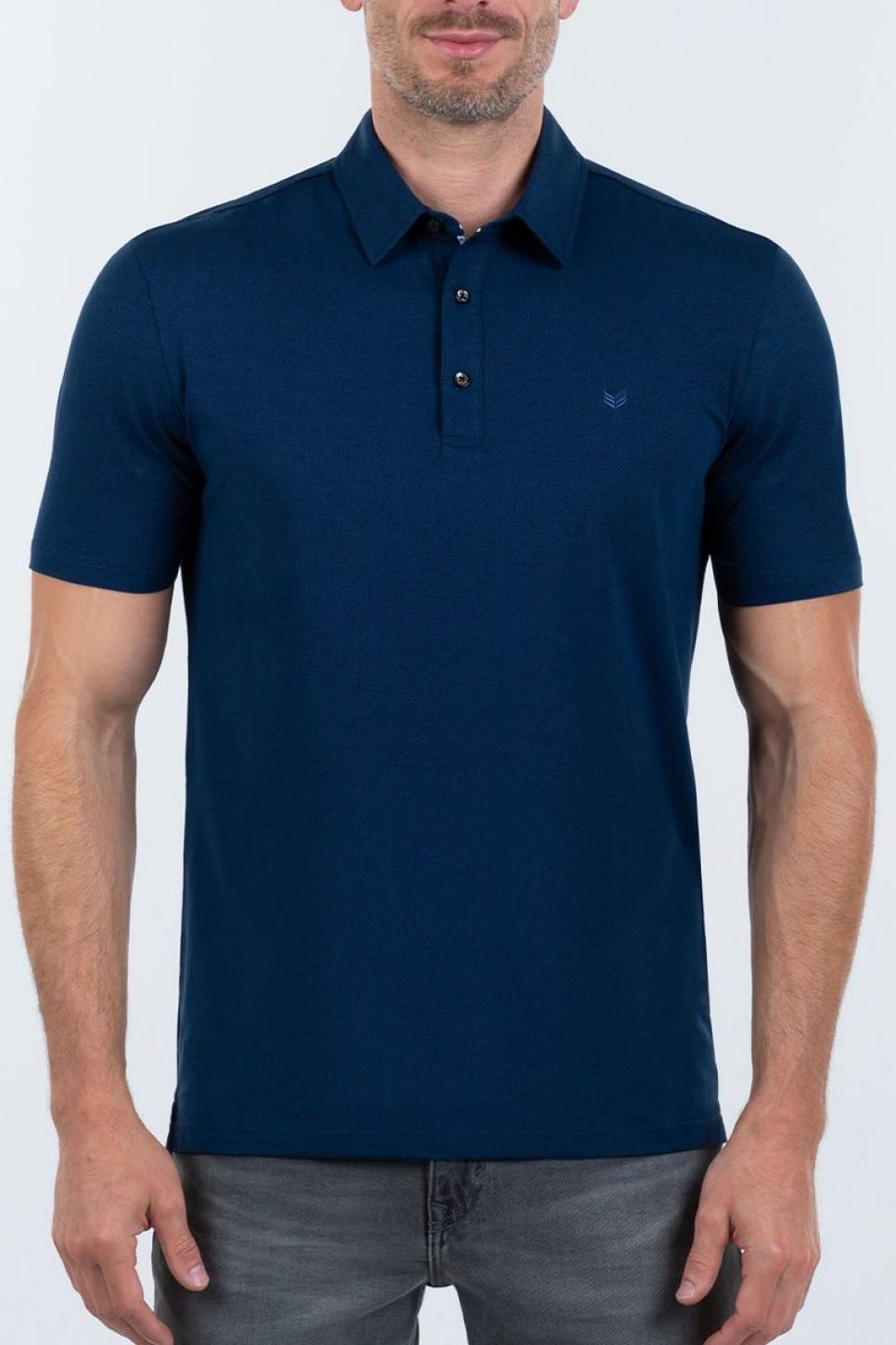 Midway View  Polo In Icy Cotton