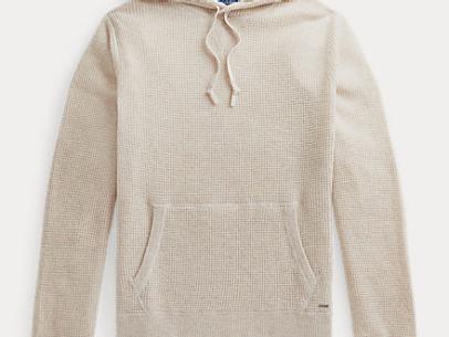 Polo Ralph Lauren Washable Cashmere Hooded Sweater