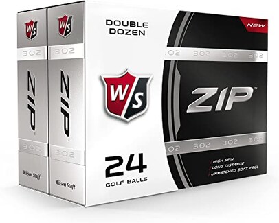 Wilson Staff Zip Golf Balls (Pack of 24)