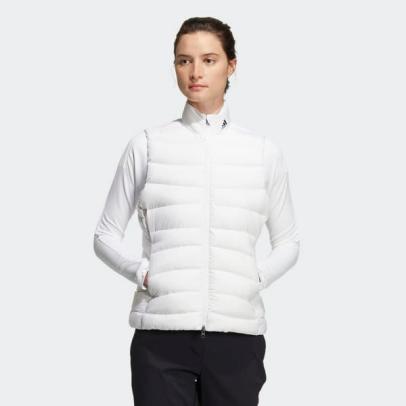 Adidas Down Vest — White