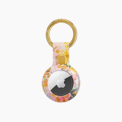 Rifle Paper Co. Vegan Leather AirTag Key Ring