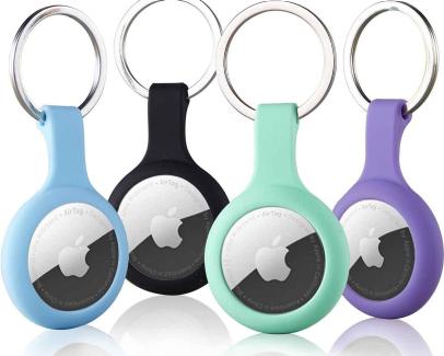 ThingBag Store Silicone Case for AirTags (4-pack)