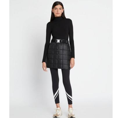 Tory Sport Quilted Mini Skirt