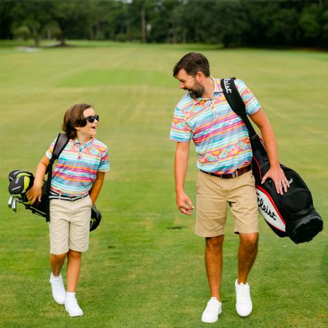 The best matching golf apparel for couples, families or any group looking to make a statement at their next golf outing