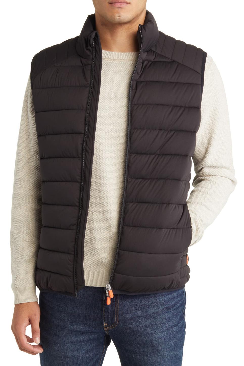 Save the Duck Russel Stretch Quilt Vest