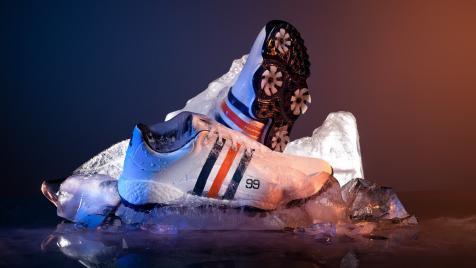 Dustin Johnson and Wayne Gretzky team up on limited-edition golf shoe and hat