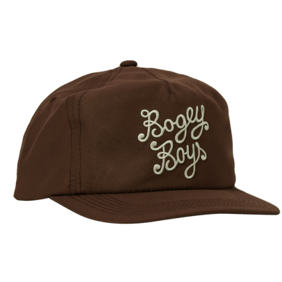Bogey Boys Logo Snapback Brown