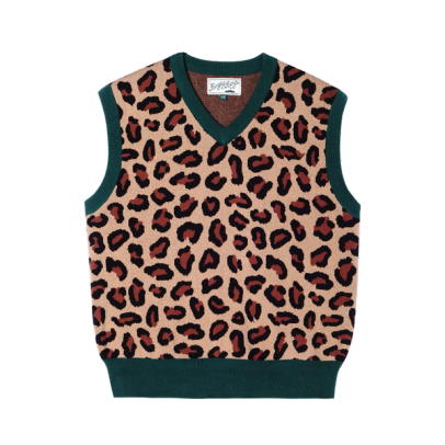 Bogey Boys Cheetah Knit Vest