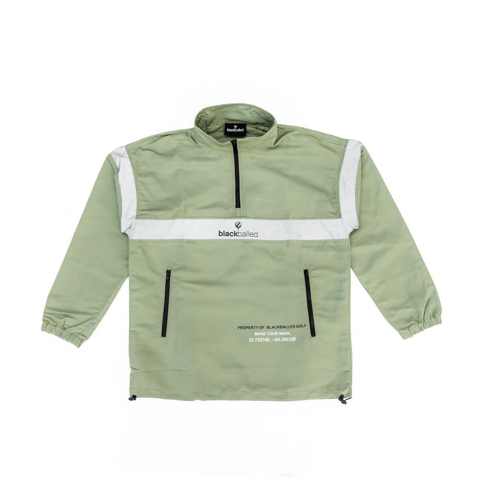 Blackballed Golf Anorak Jacket (Green)
