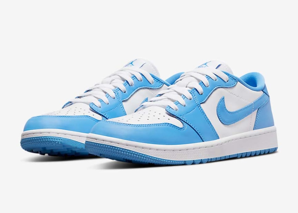 Set your alarms: Nike is releasing Air Jordan Low G golf shoes in iconic  “University Blue” colorway | Golf Equipment: Clubs, Balls, Bags | Golf  Digest