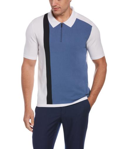 Perry Ellis Color Blocked Polo