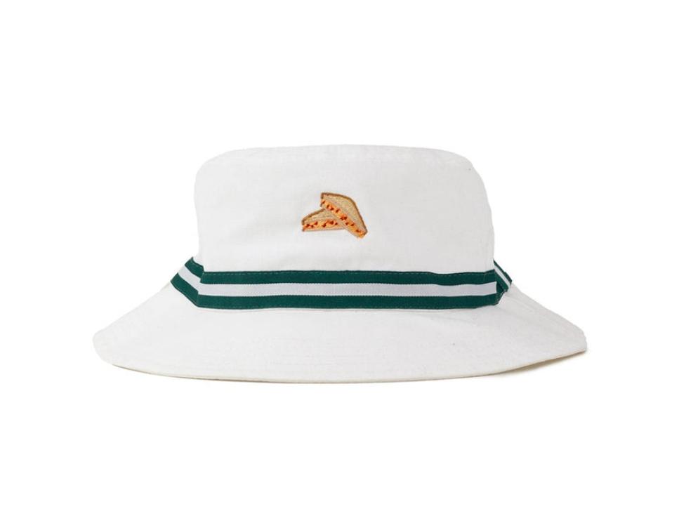 Criquet Bucket Hat - Pimento Cheese - Green/White