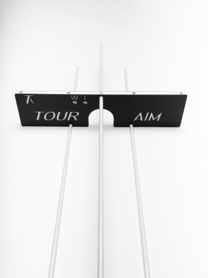 Tour Aim with Alignment Sticks