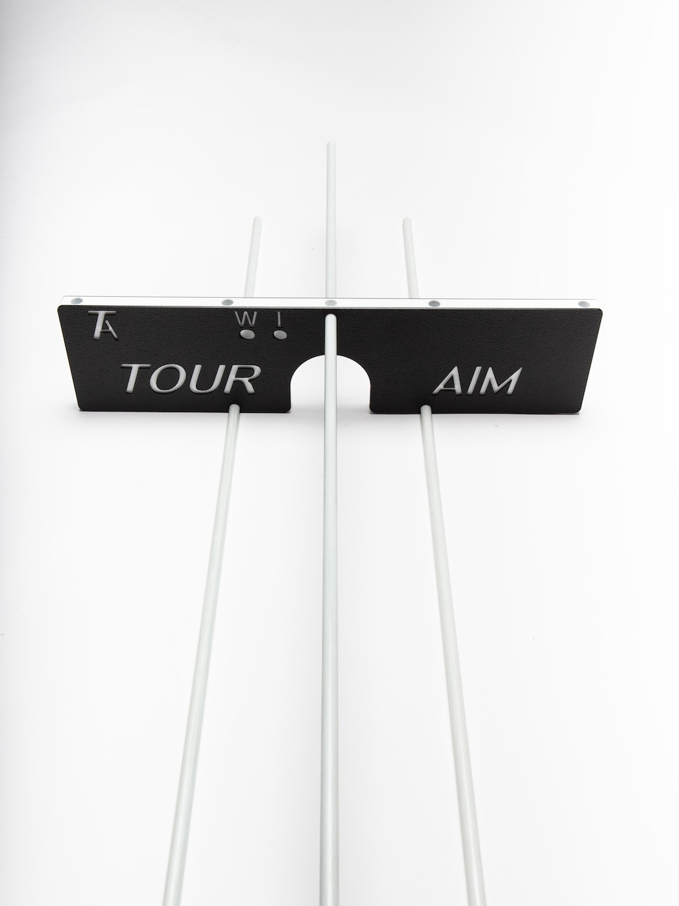 Tour Aim with Alignment Sticks